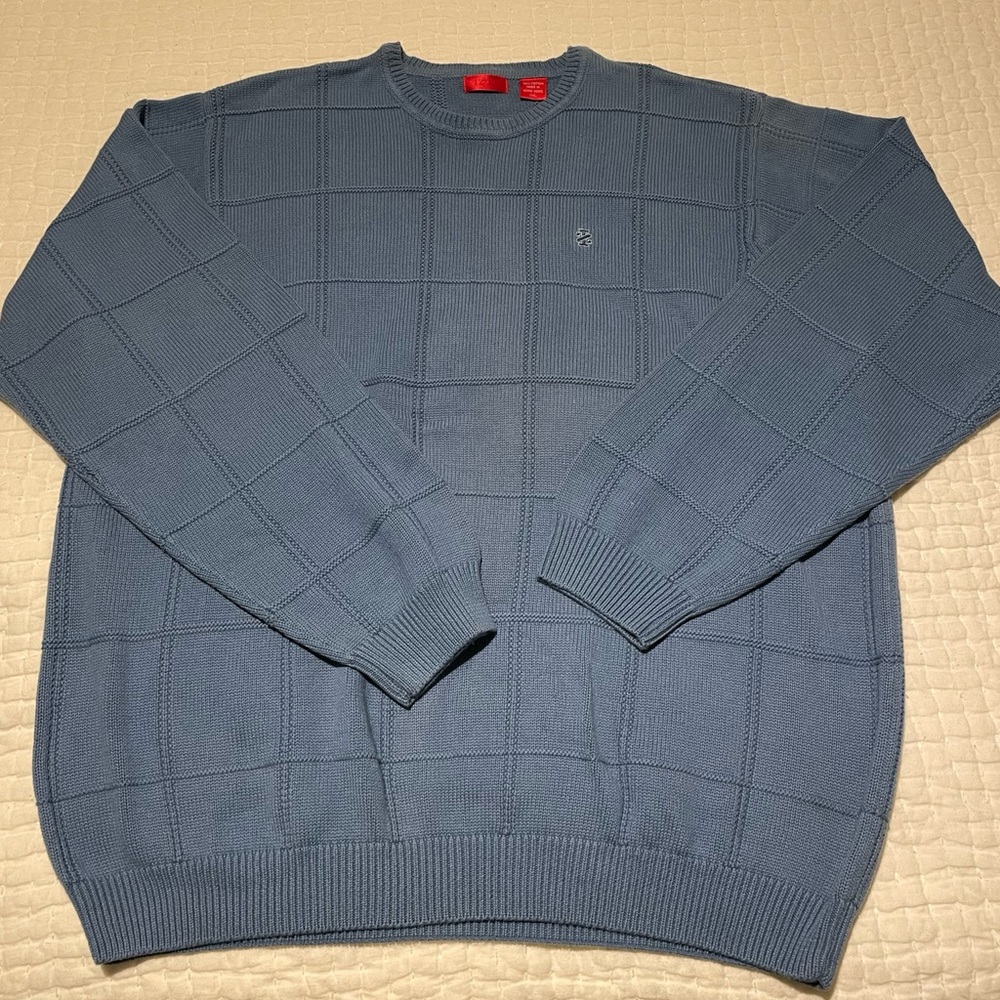 IZOD men’s cotton crew neck sweater XXL